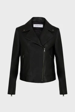 Outlet Leather perfecto jacket - NADEGE Leather & Pelts