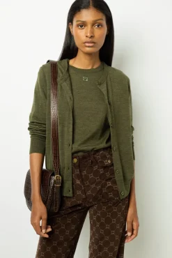 Clearance Merino wool cardigan - LYANE Knitwear
