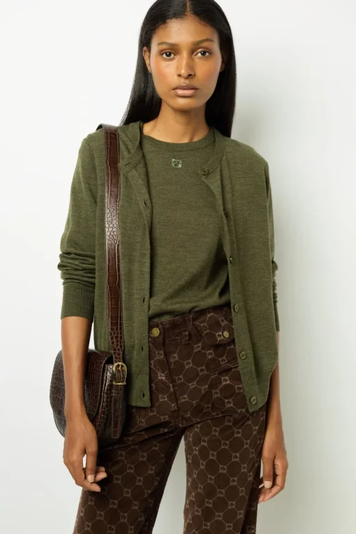 Clearance Merino wool cardigan - LYANE Knitwear