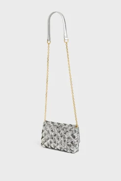 Outlet Mini crossbody bag in sequin - LE MINI FANNY The Fanny Bag|Shoulder Bags