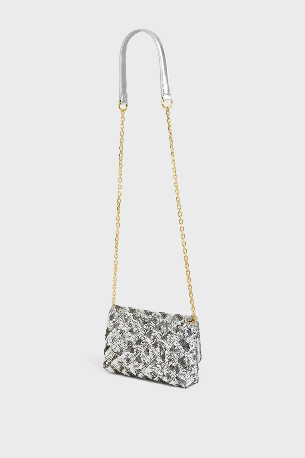 Outlet Mini crossbody bag in sequin - LE MINI FANNY The Fanny Bag|Shoulder Bags