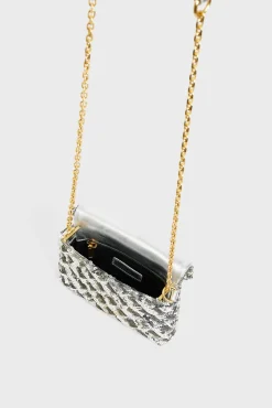 Outlet Mini crossbody bag in sequin - LE MINI FANNY The Fanny Bag|Shoulder Bags