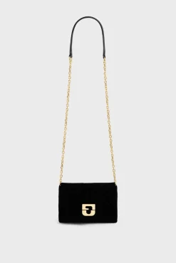 Online Mini crossbody bag in velvet - LE MINI FANNY The Fanny Bag|Shoulder Bags