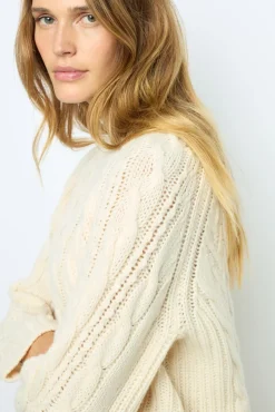 Hot Natural velvet flare pants - ANNA Knitwear