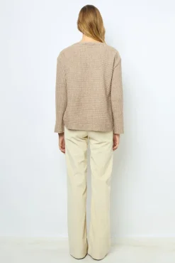 Best Natural velvet flare pants - ANNA Knitwear