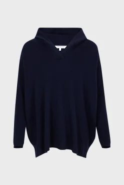 Clearance Oversize hooded cashmere sweater - LALOU Knitwear