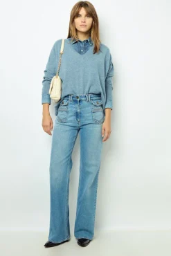 Outlet Oversized cashmere sweater - JOURDAN Knitwear