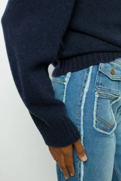 Sale Oversized wool sweater - JEANNIC Knitwear