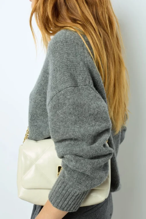 Outlet Oversized wool sweater - JEANNIC Knitwear