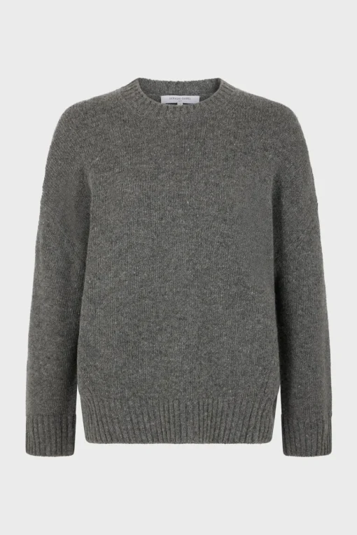 Outlet Oversized wool sweater - JEANNIC Knitwear