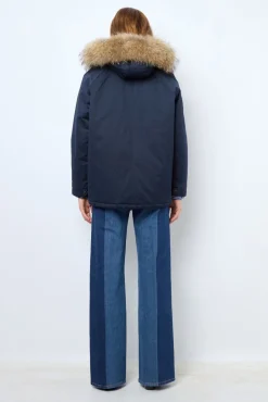 Hot Parka with fur hood - LEONORE Coats