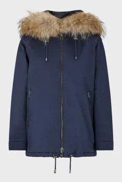 Hot Parka with fur hood - LEONORE Coats