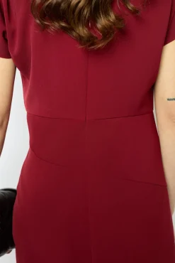 New Plain waisted midi dress - SERGINA Dresses