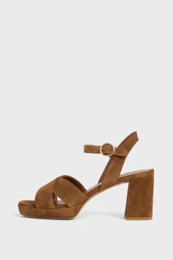 Best Platform sandals in suede - LYA Shoes