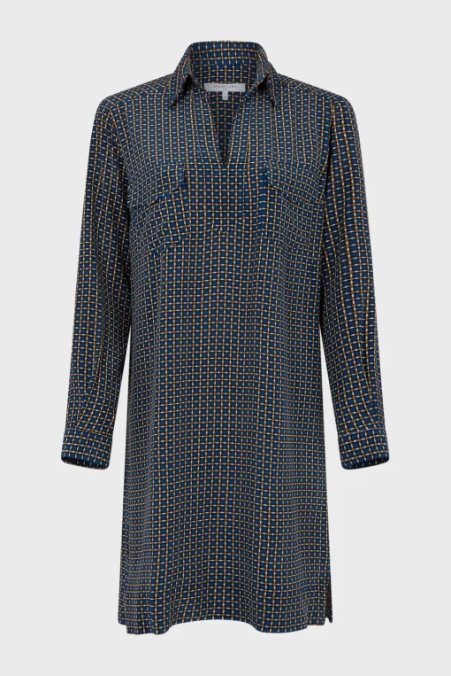 Discount Printed silk mini dress - SAPHIA Dresses