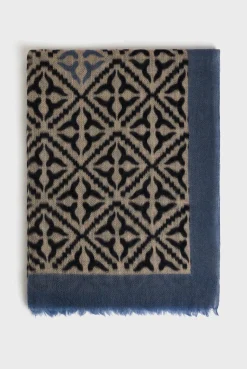 Discount Printed wool and cashmere scarf - DYLANE Scarves