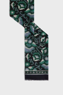 New Printed wool scarf - DOUHA Scarves