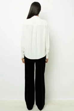 Outlet Pussy-bow collar blouse Shirts & Blouses