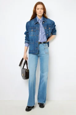 Discount Raw denim jacket - MARCELLINE Jackets