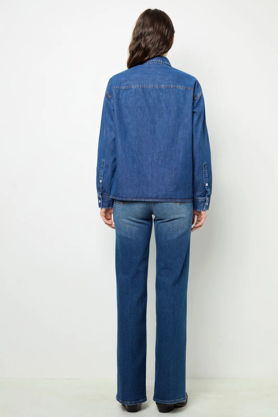 Online Raw denim shirt - BABETT Shirts & Blouses