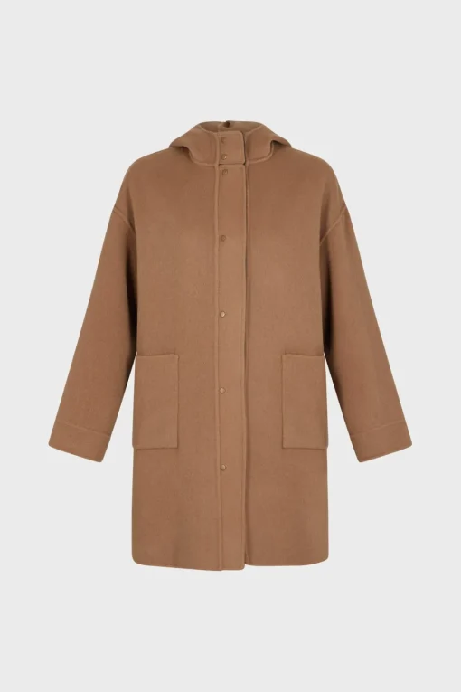 Outlet Reversible hooded coat - LANE Coats