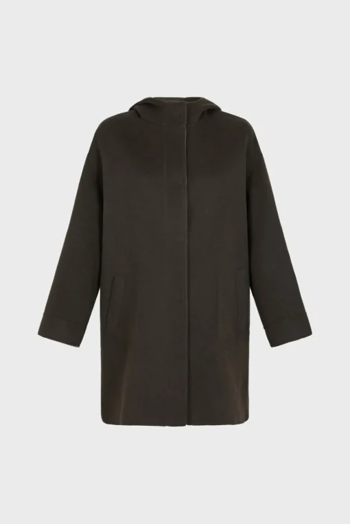 Outlet Reversible hooded coat - LANE Coats
