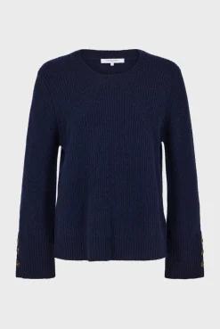 Fashion Ribbed wool sweater - JOYCA Knitwear
