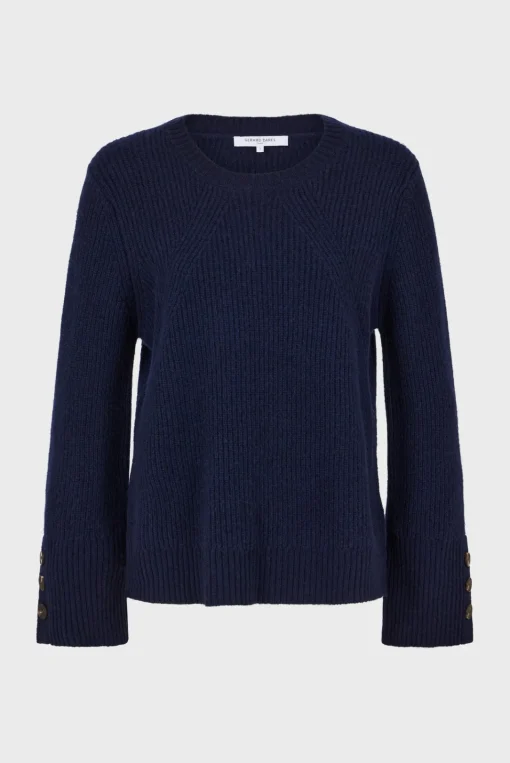Fashion Ribbed wool sweater - JOYCA Knitwear