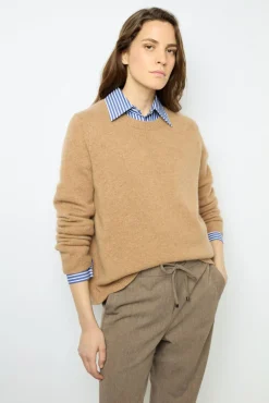 Discount Round neck cashmere sweater - JOVITA Knitwear
