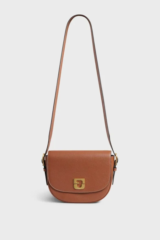 Sale Saddle bag in leather - LE CAMILLE Shoulder Bags