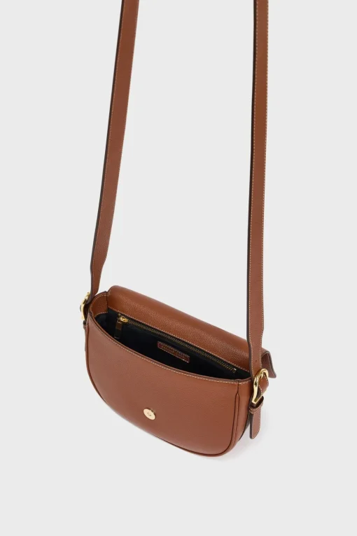 Sale Saddle bag in leather - LE CAMILLE Shoulder Bags