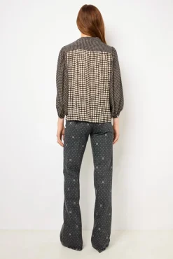 Online Shirt with a mix of dots - NARIN Shirts & Blouses