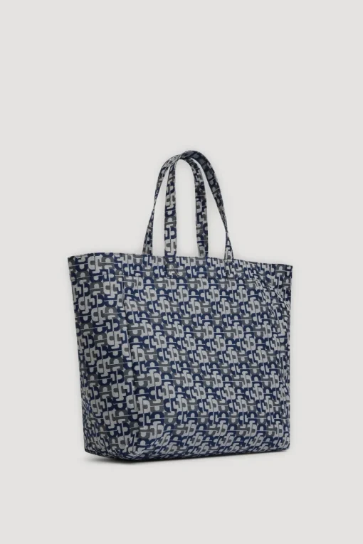 Clearance Shopping bag in jacquard - LOLA Handbag|Cabas & Tote Bags