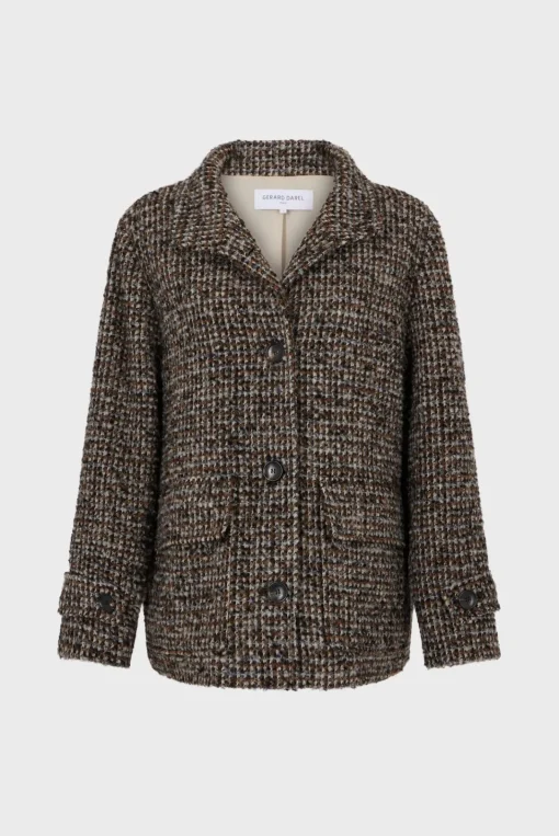 Discount Short check coat - LEONTINE Coats