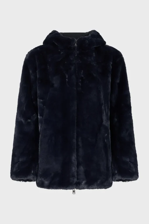 Clearance Short reversible parka in faux fur - LILYROSE Coats