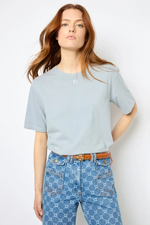 Clearance Short sleeves T-shirt with a logo - AZEMIA Tops & T-Shirts