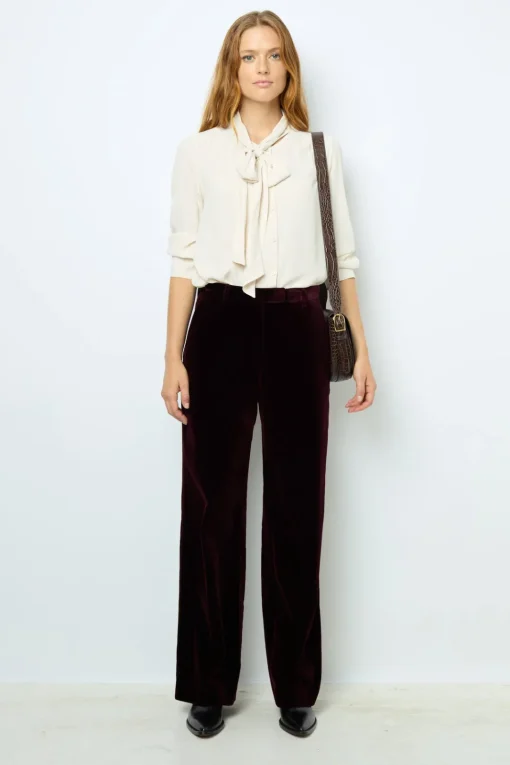 Discount Smooth velvet pants - NORA Trousers|Suits & Outfits