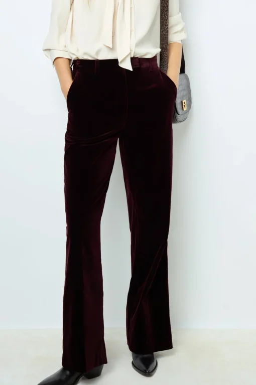 Discount Smooth velvet pants - NORA Trousers|Suits & Outfits