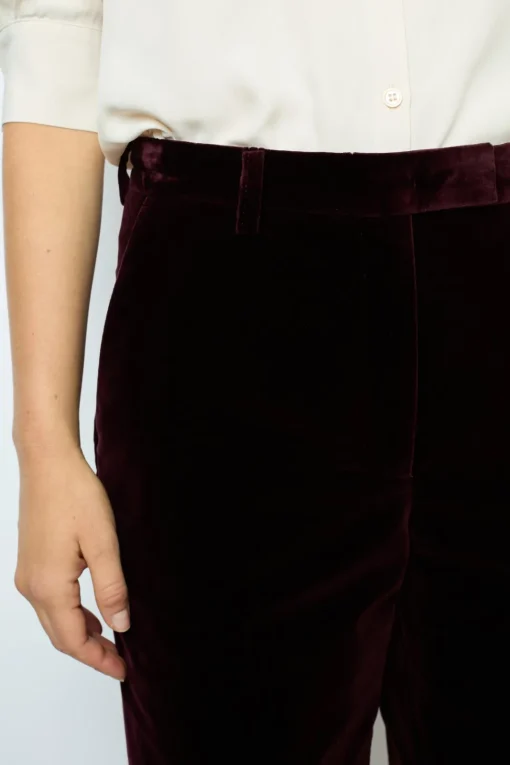 Discount Smooth velvet pants - NORA Trousers|Suits & Outfits
