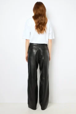 Outlet Straight leather pants - NOOR Leather & Pelts