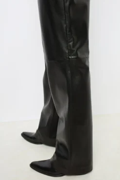 Outlet Straight leather pants - NOOR Leather & Pelts