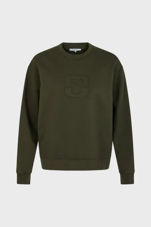 Hot Sweatshirt with a logo - ADRIENNE Tops & T-Shirts