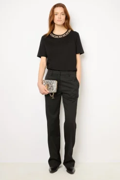 Clearance T-shirt with a chain - AGNES Tops & T-Shirts