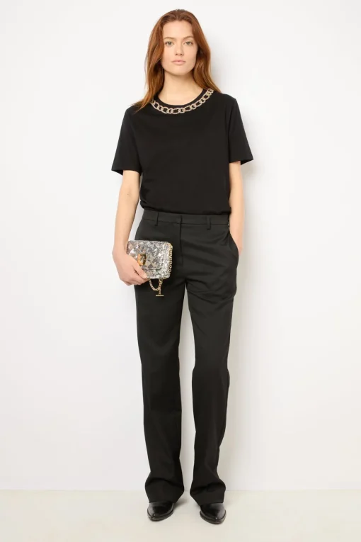 Clearance T-shirt with a chain - AGNES Tops & T-Shirts