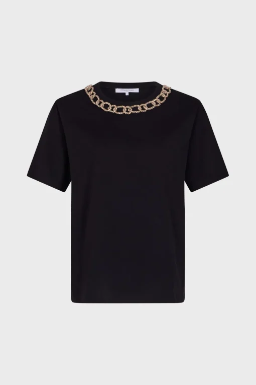 Clearance T-shirt with a chain - AGNES Tops & T-Shirts