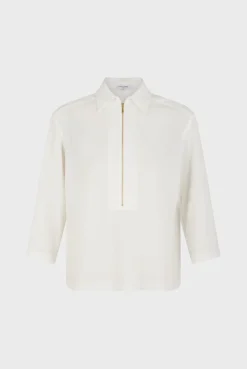 Online Velvet straight blazer - MAEVA Shirts & Blouses