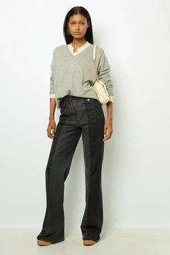 Best V-neck cashmere sweater - JANETTE Knitwear