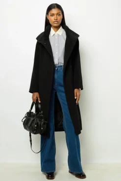 Discount Waisted full-length coat - LANIE Coats