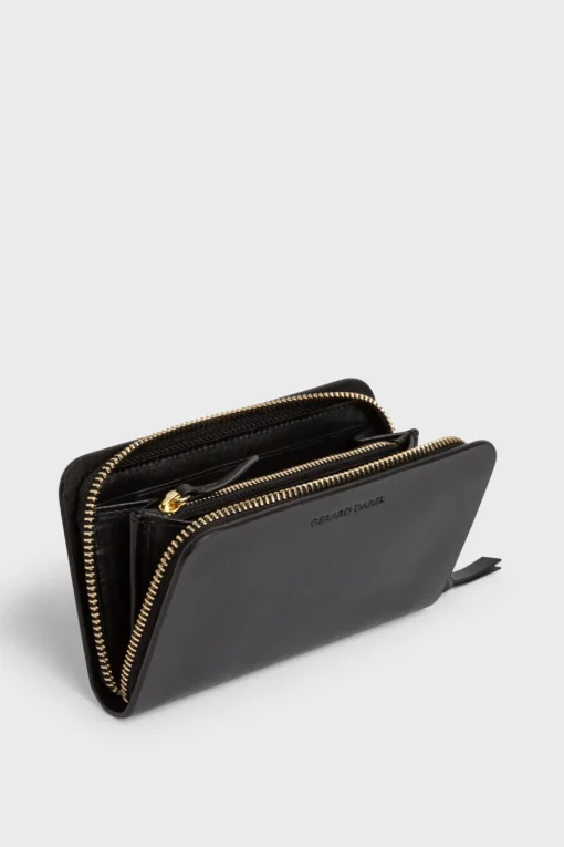 Fashion Walletin plain leather - WALLET Leather Goods