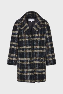Fashion Wide check coat - LEONETTE Coats